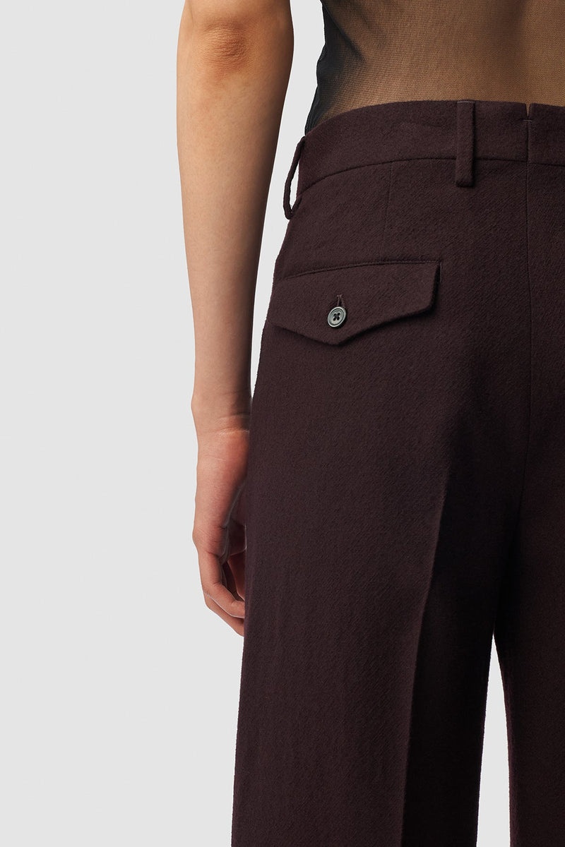 Gaspar Flared Leg Comfort Trousers - 5