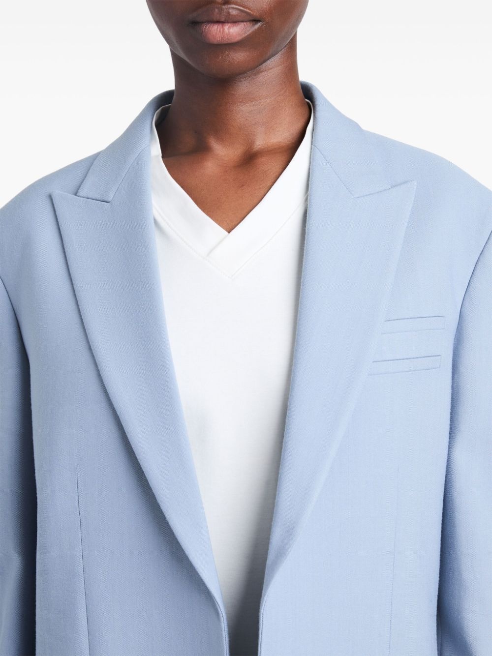 Devon peak-lapel blazer - 5