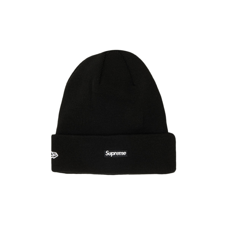 Supreme Supreme x New Era S Logo Beanie 'Black' outlook