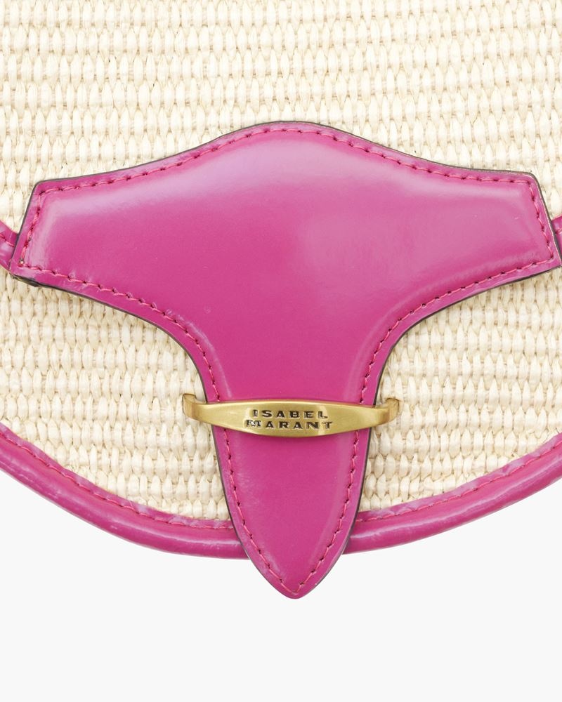 BOTSY SMALL SATCHEL RAFFIA BAG - 3