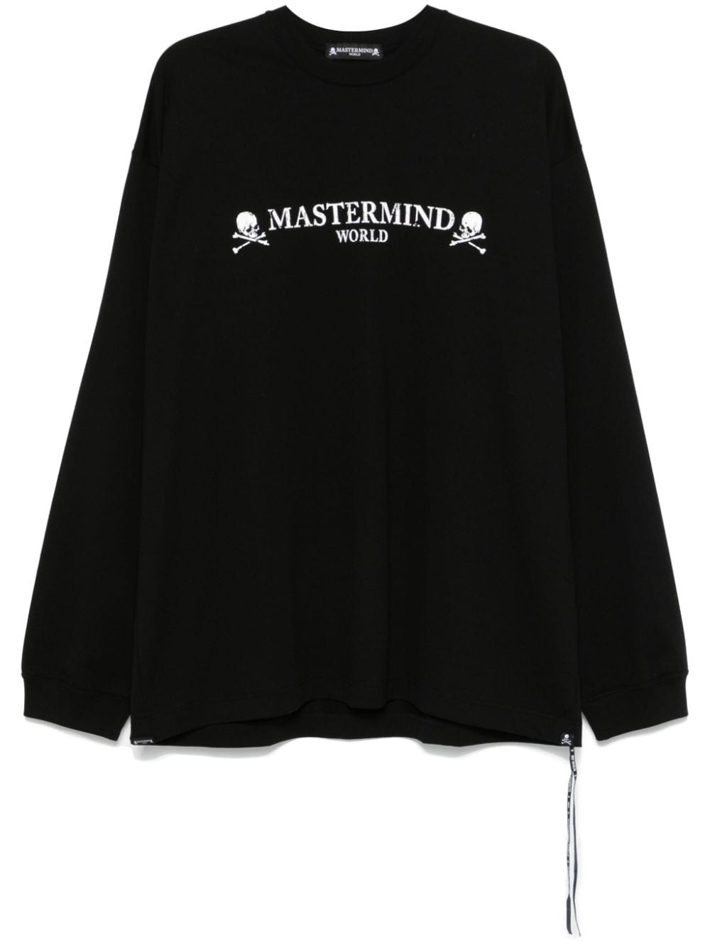 logo-print long-sleeve T-shirt - 1