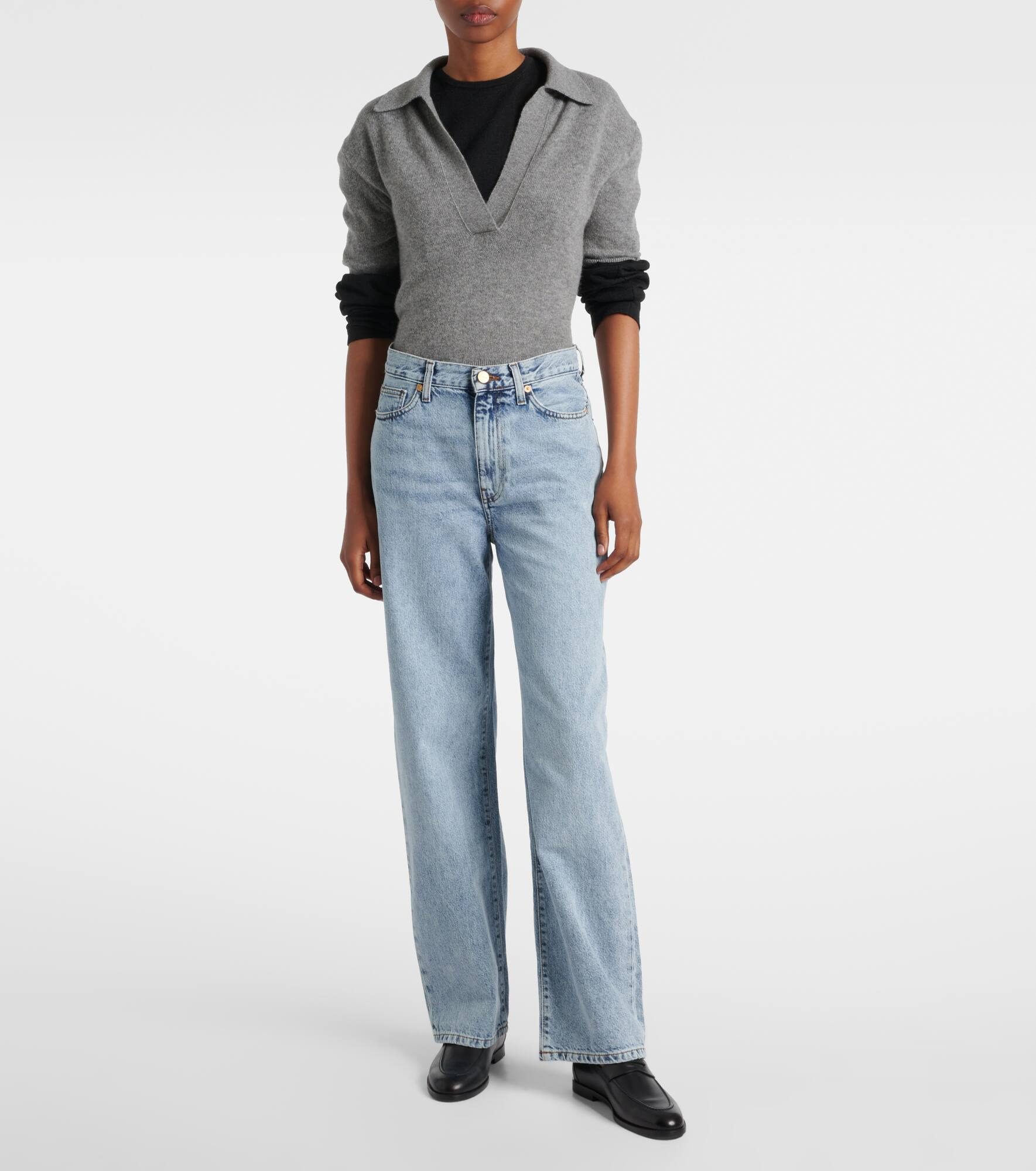 Sofie wide-leg jeans - 7