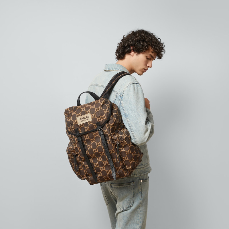 GUCCI Large GG ripstop backpack outlook