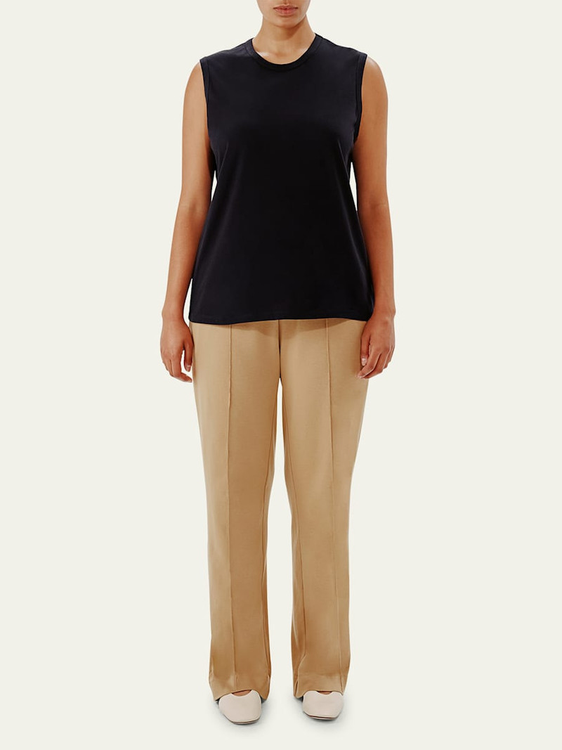 Another Tomorrow Loose Sleeveless Tee outlook