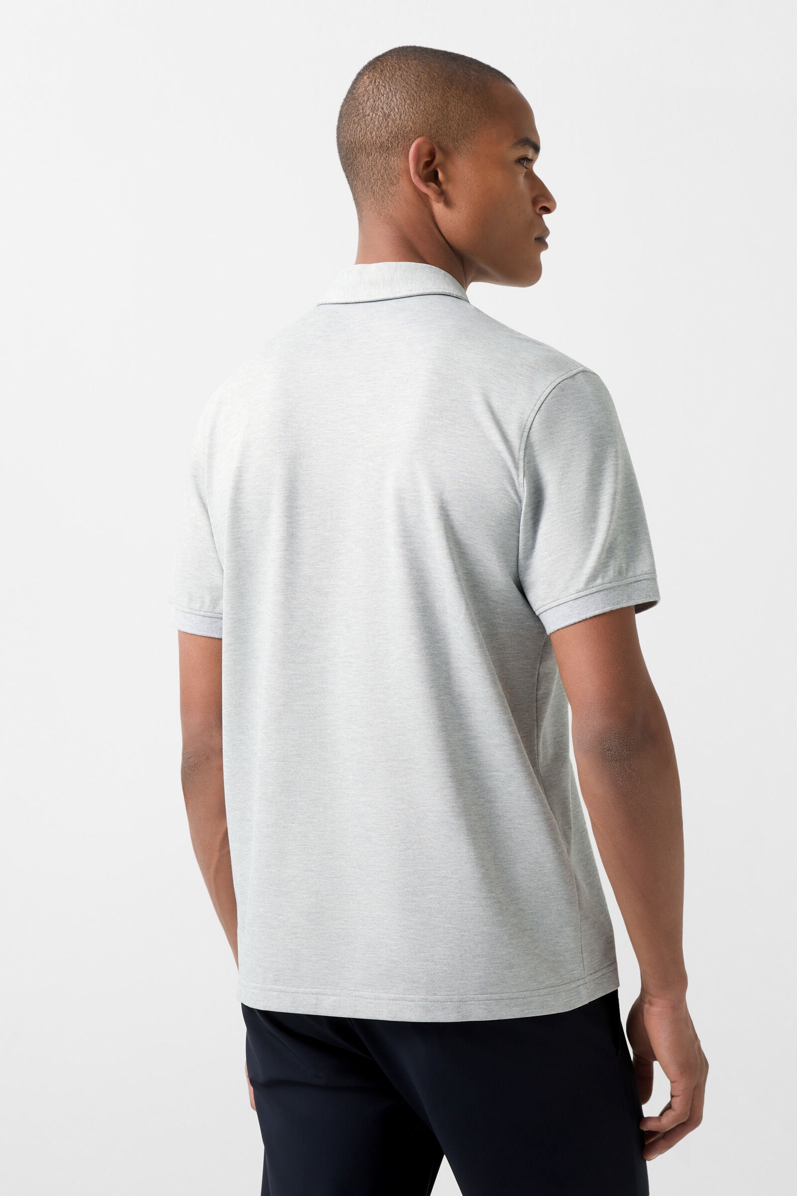 Timo Polo shirt in Light gray - 3