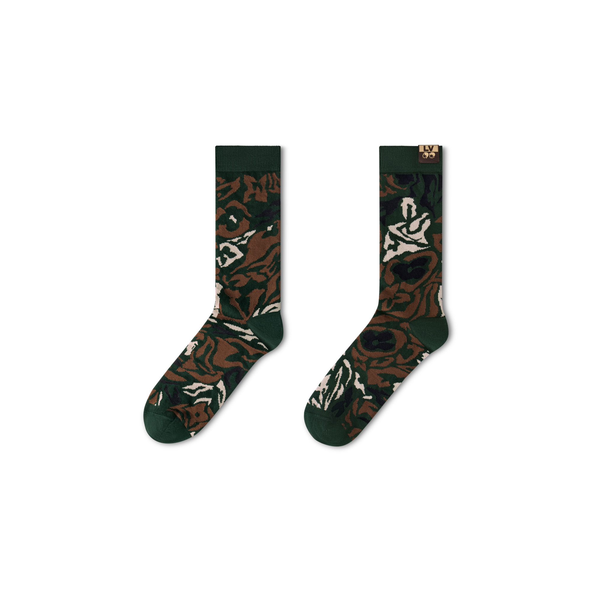 LV Camo Socks - 3