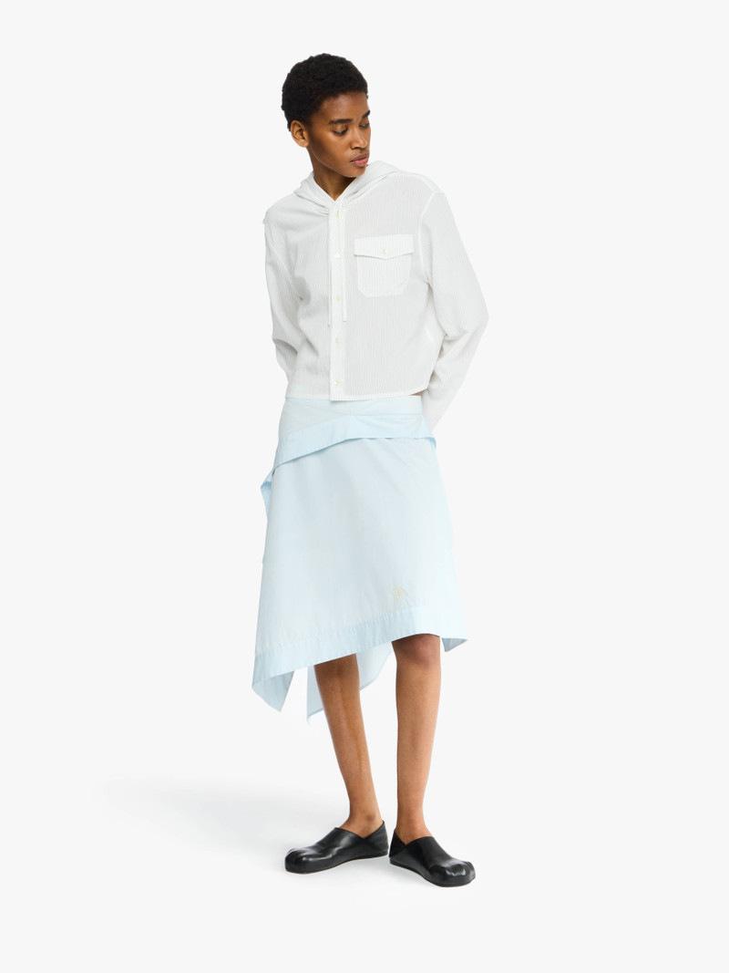 JW Anderson SQUARE DRAPE ASYMMETRIC SKIRT outlook