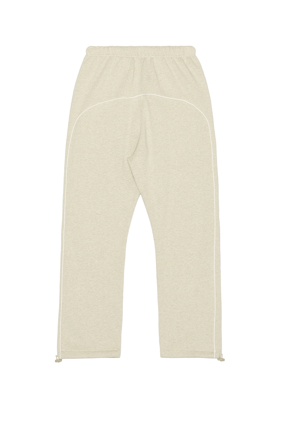 Relaxed Fleece Sweatpant With Piping - 2