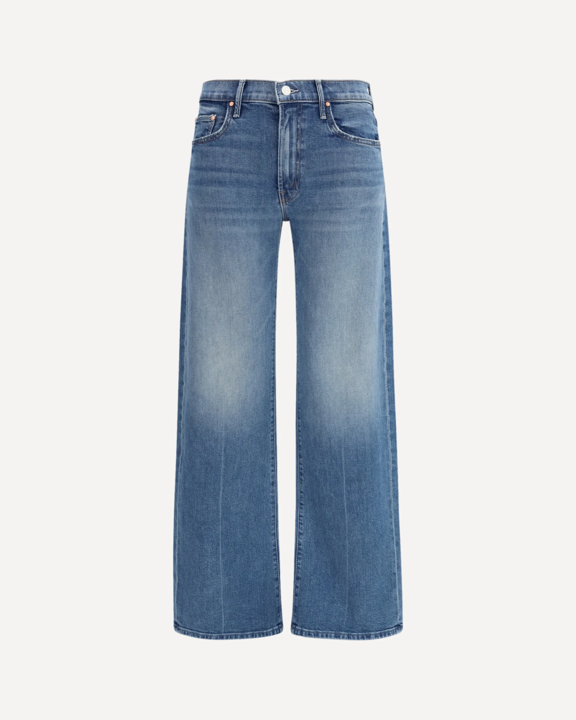 Mid Rise Lasso Sneak Jeans - 1