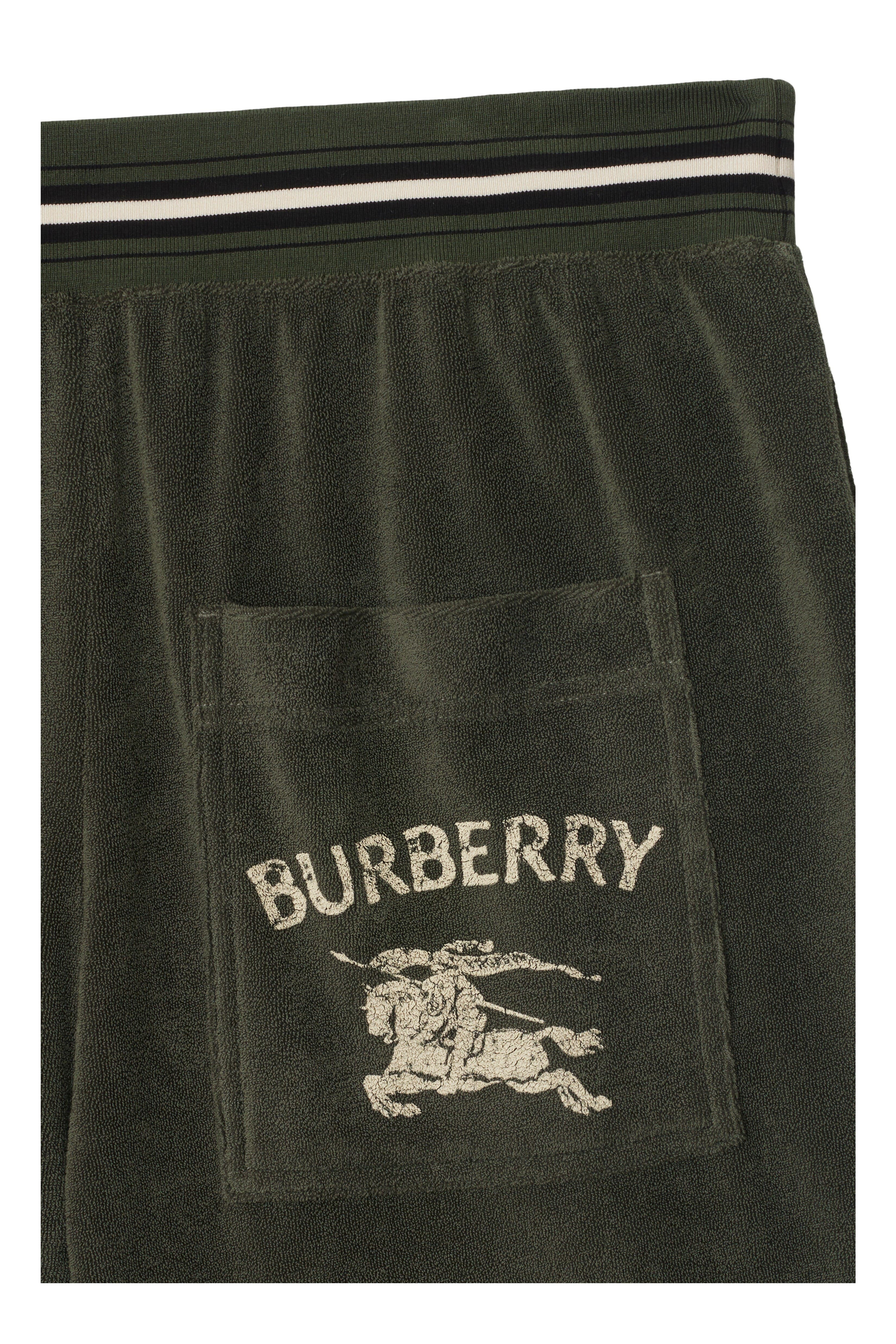 burberry Towelling Shorts in Shale Green at Nordstrom - 5
