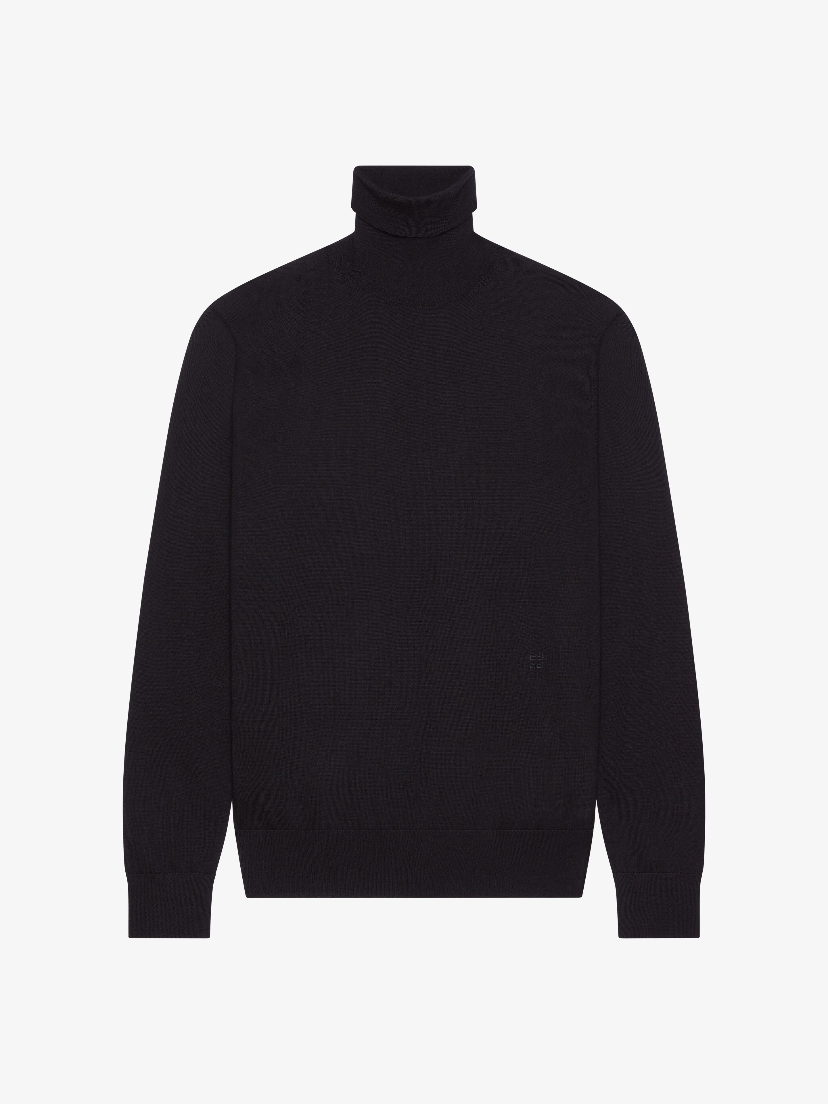 TURTLENECK SWEATER IN WOOL AND CASHMERE - 1