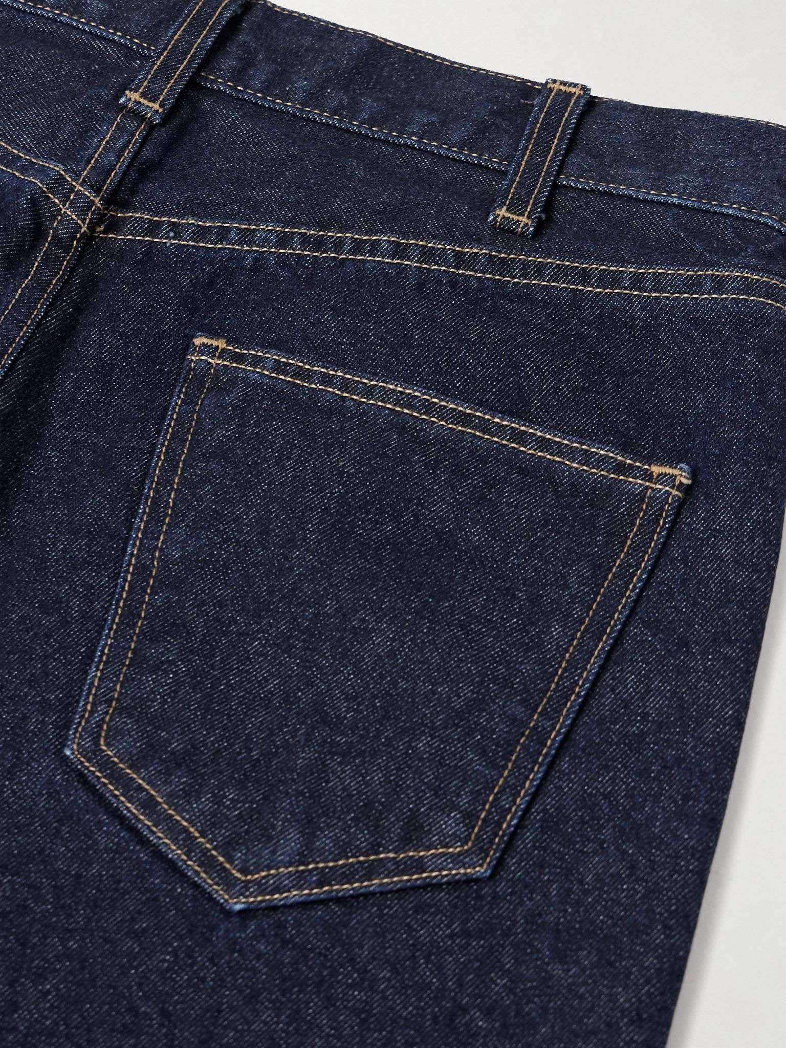 Joan high-rise straight-leg jeans Indigo - 6
