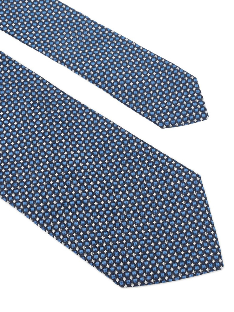 Lanvin patterned tie outlook