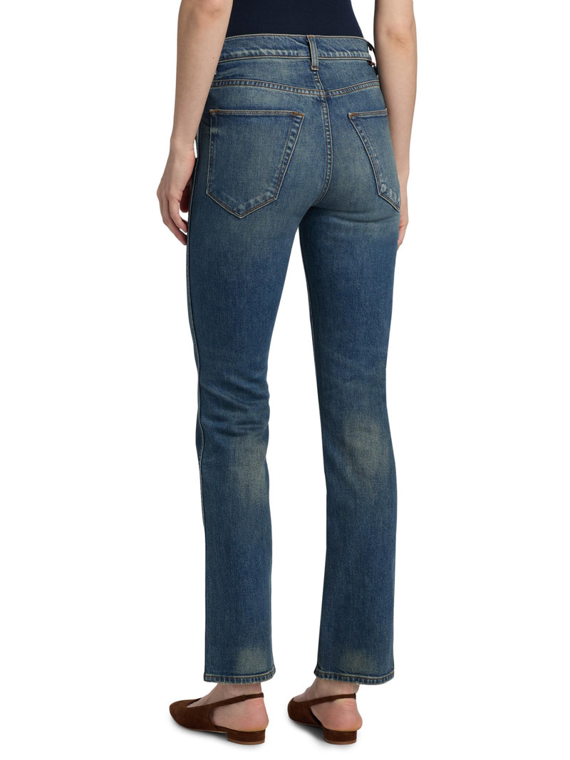 Women's The Freddie Slim Straight-Leg Jeans - Wilde Indigo 5