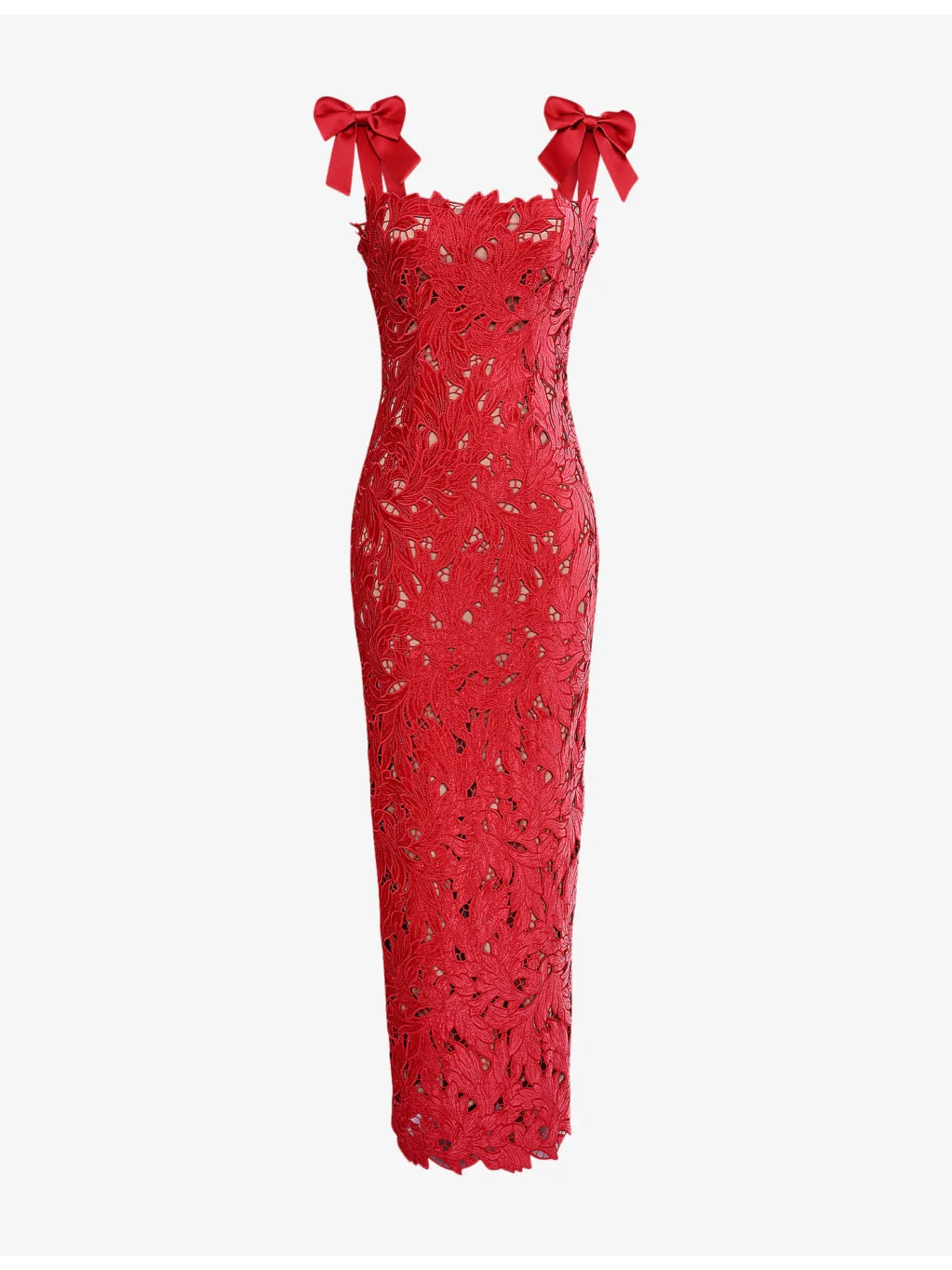 Tiff Velvet Lace Maxi Dress - 1