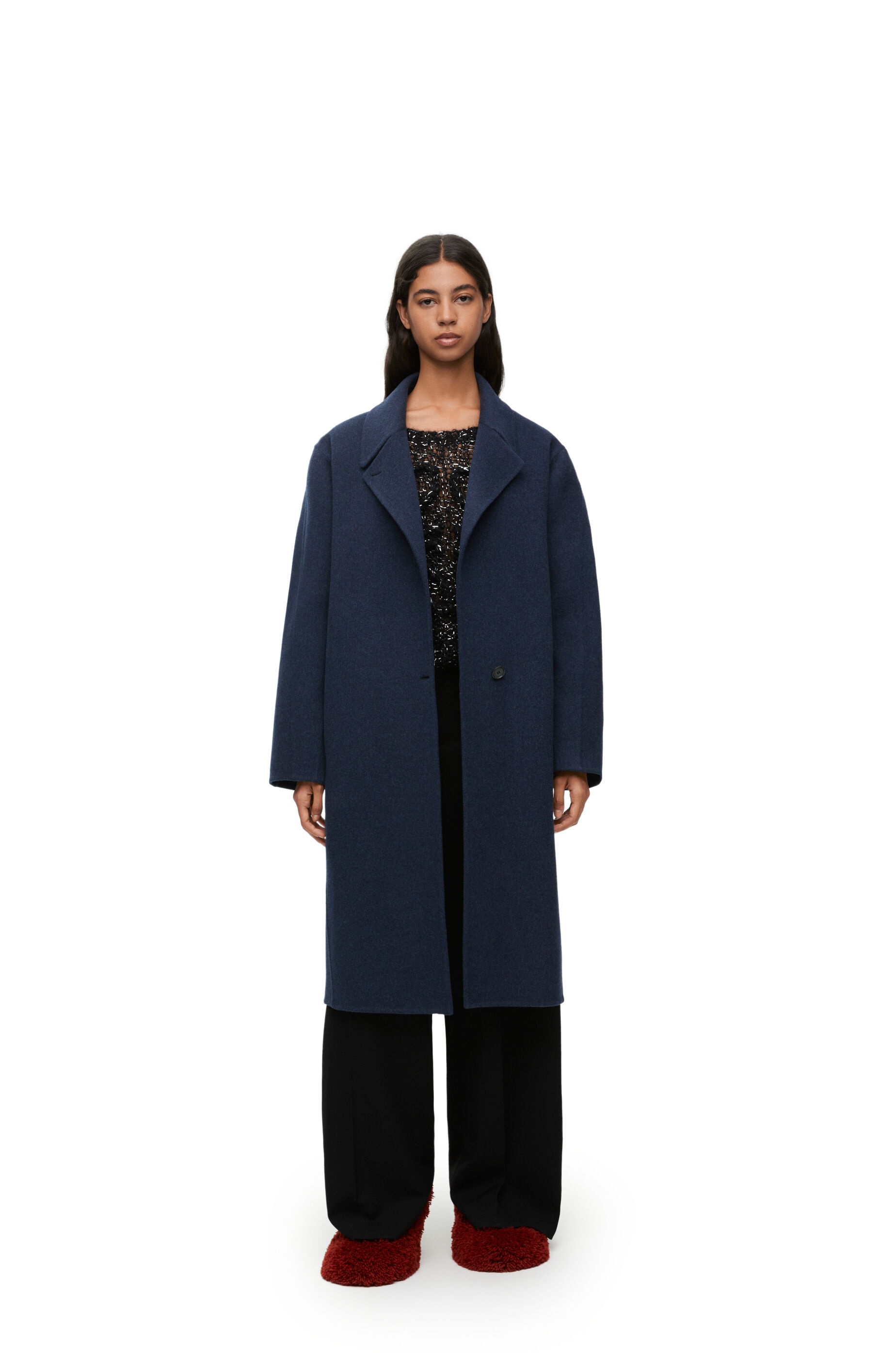 Coat in wool and cashmere - 3