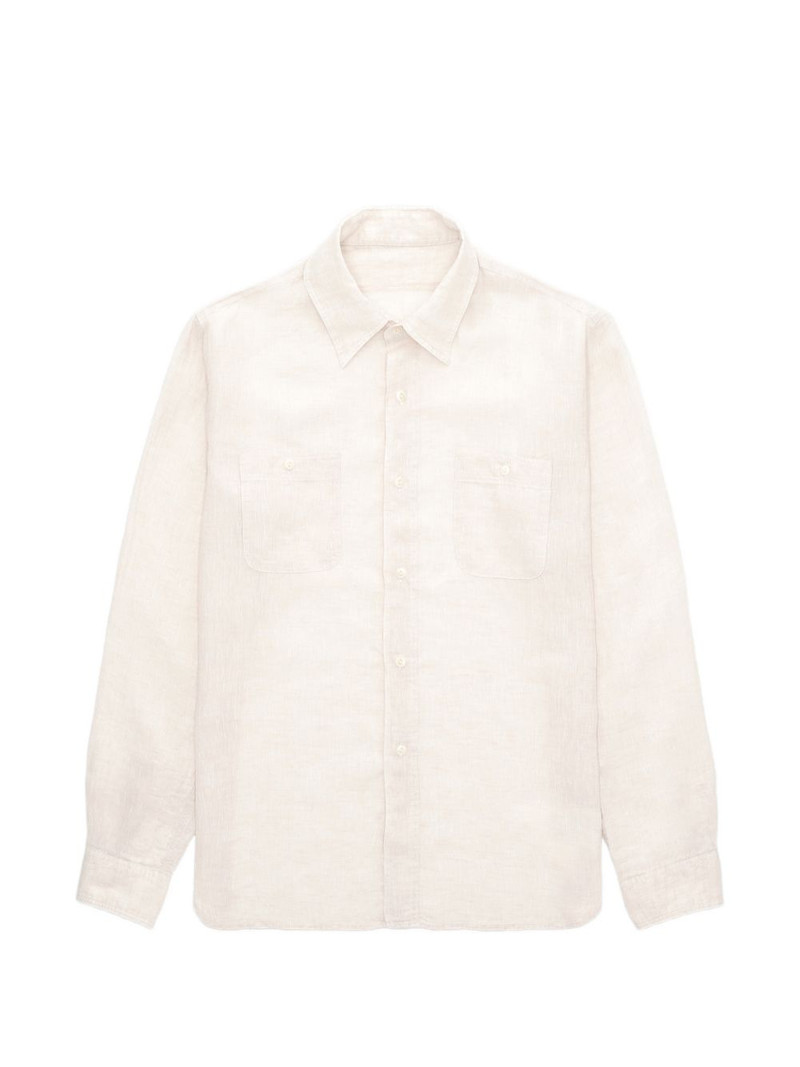 Work linen shirt 1