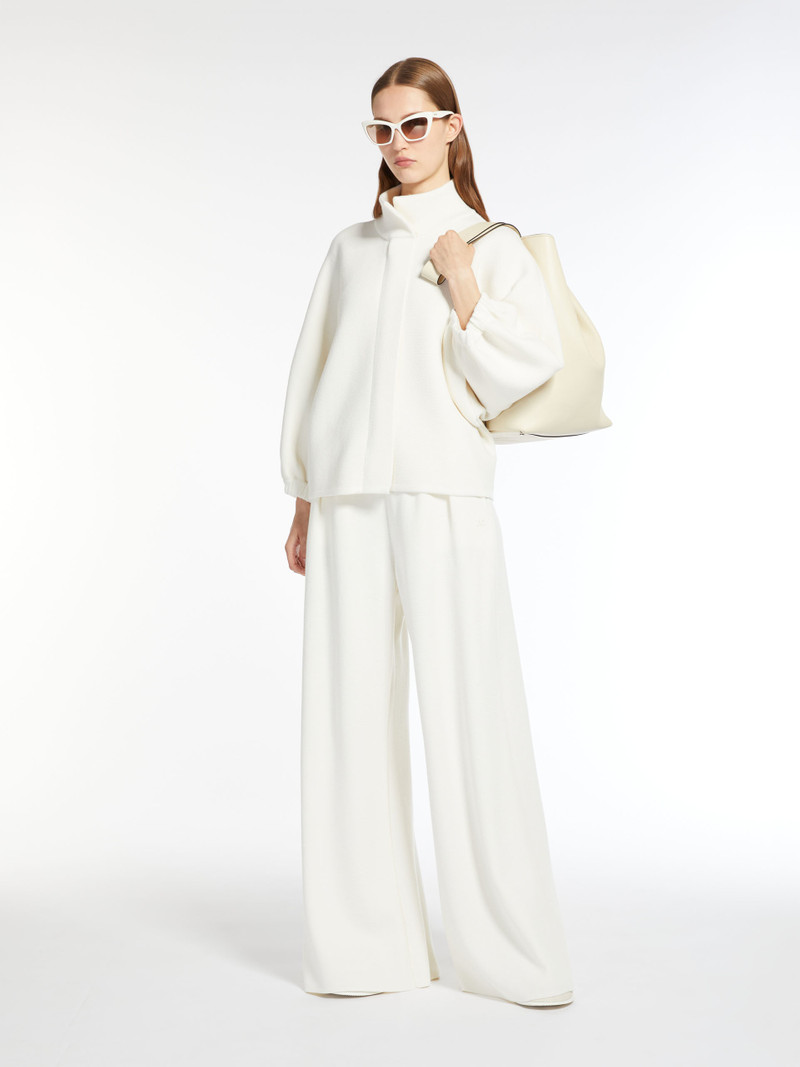 Max Mara NOCERA Wide-leg wool trousers outlook