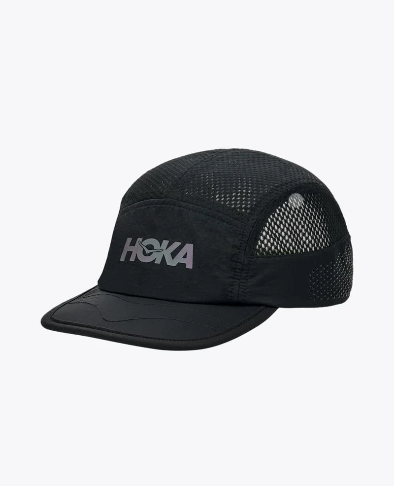 Trail Run Hat Hiking Shoes in Black - 1