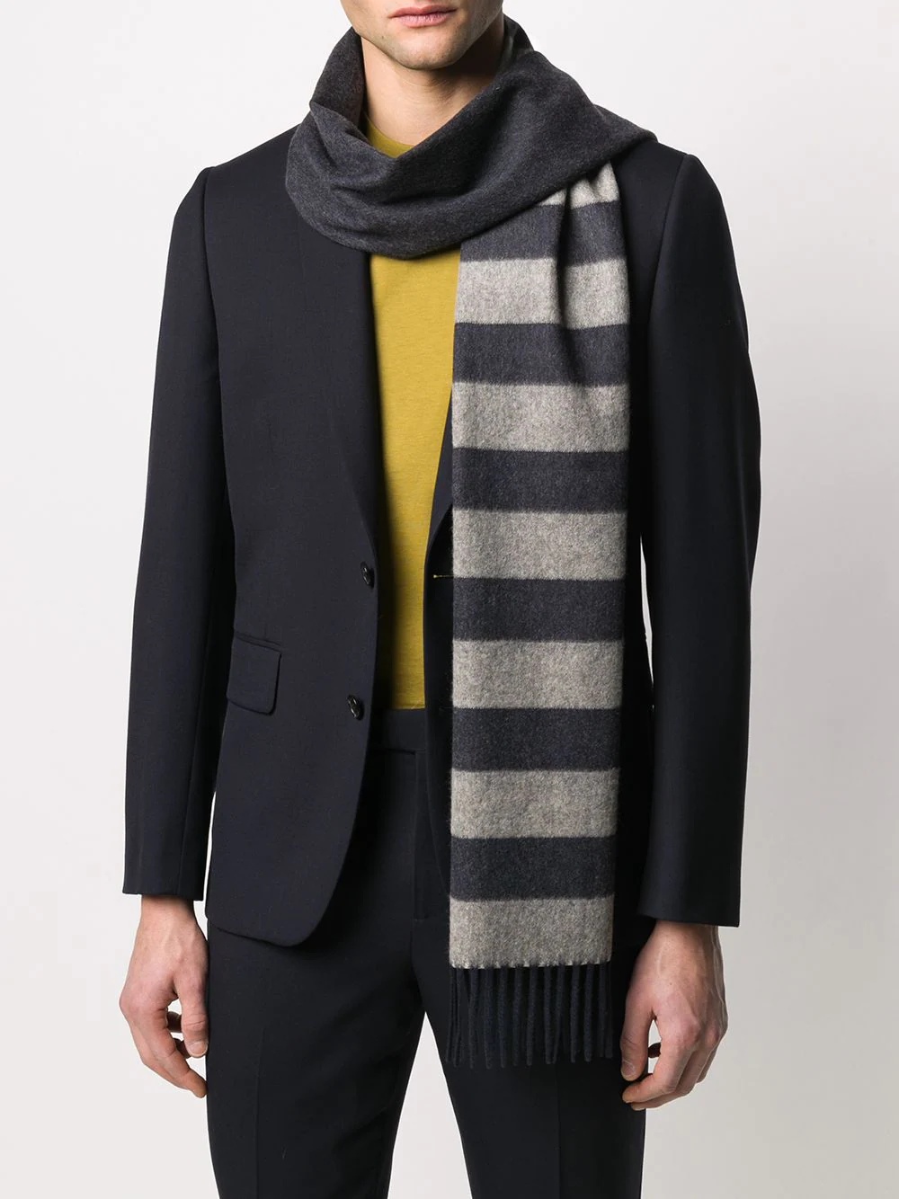 block stripe scarf - 2