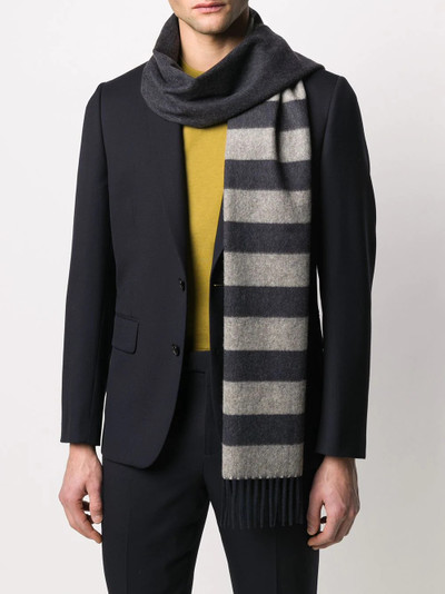 Salvatore Ferragamo block stripe scarf outlook