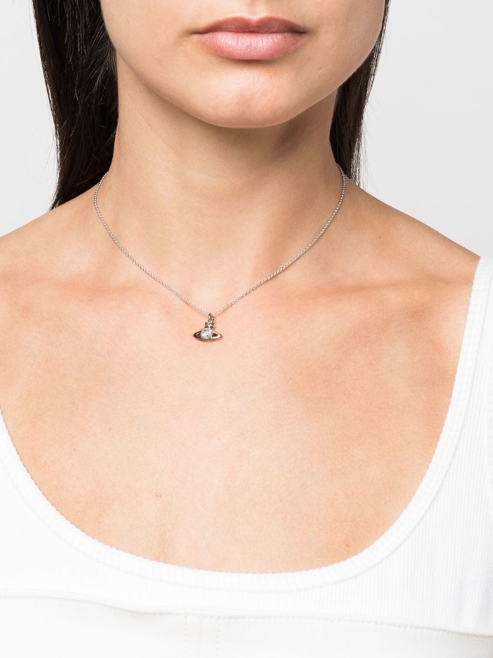 Reina orb pendant necklace - 2