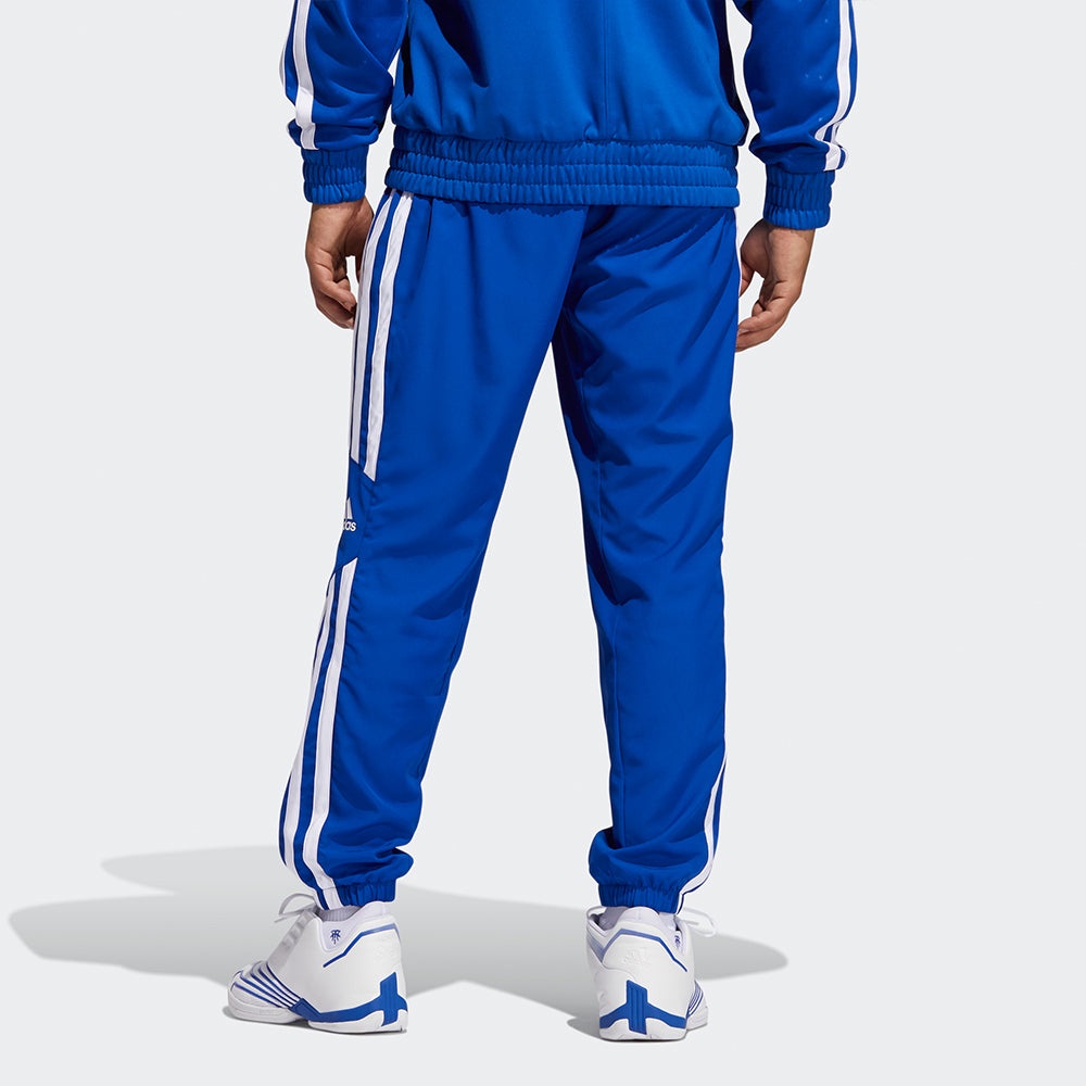 adidas Mtc Pant Printing Basketball Sports Long Pants Blue GH6687 - 3