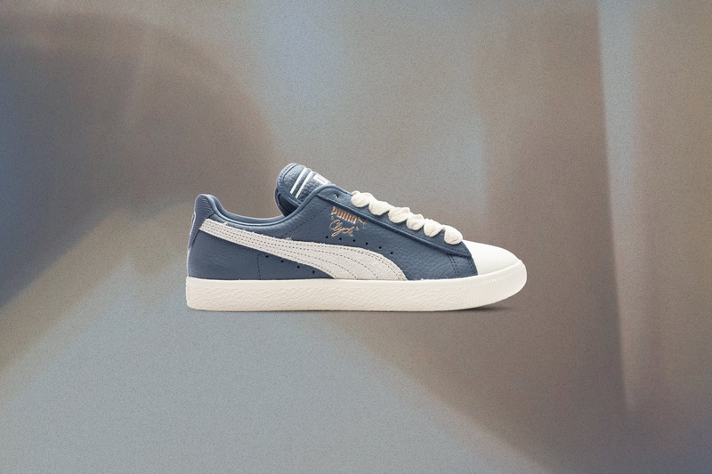 PUMA X RHUIGI CLYDE - PRISTINE/INKY BLUE 5