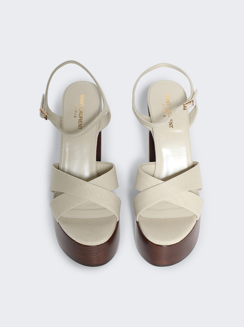 Bianca 85 Platform Sandal Beige - 5