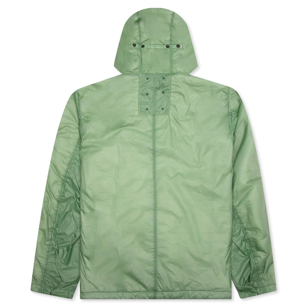 PACKABLE HOODED JACKET - SAGE - 2