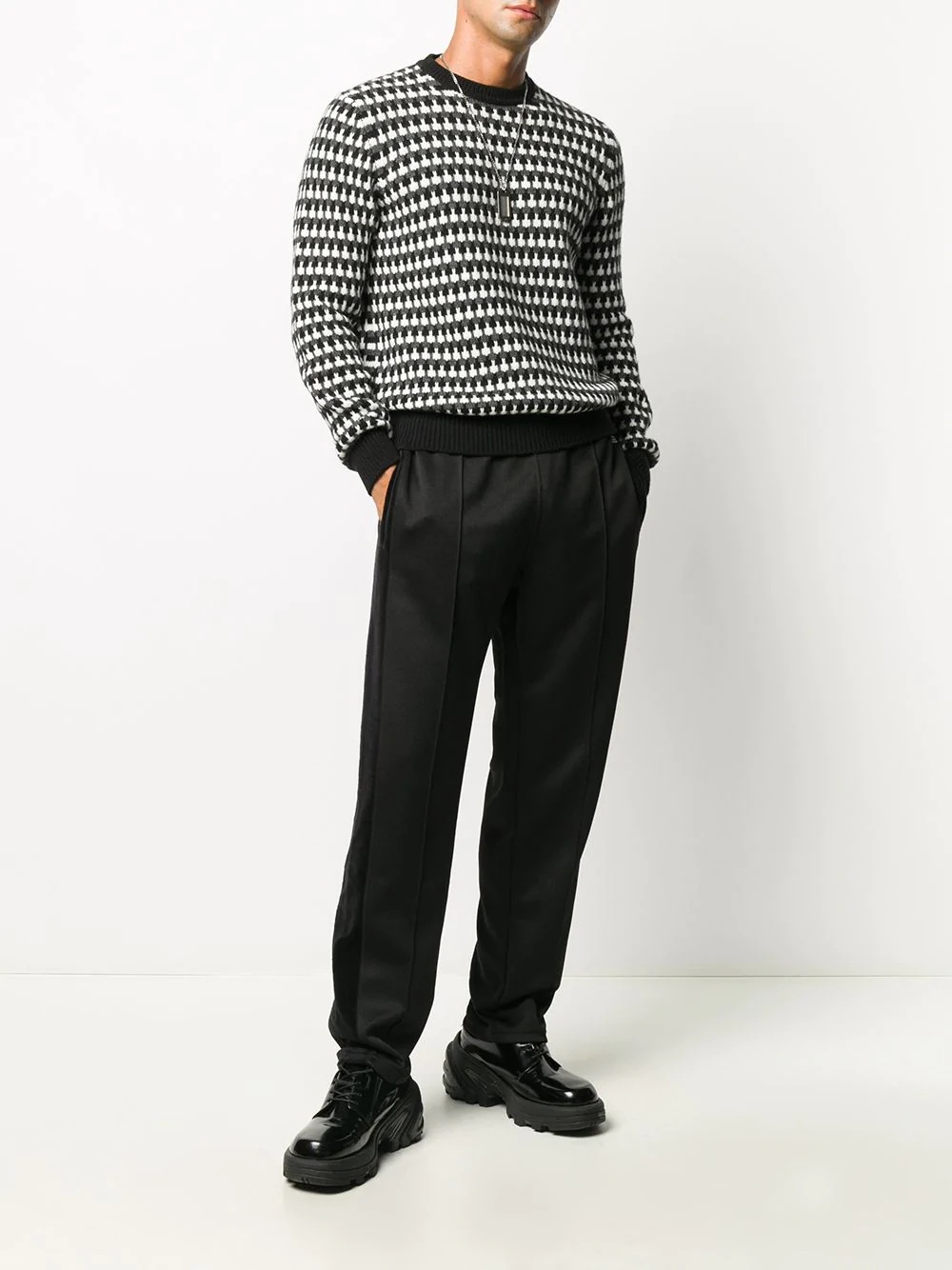 straight-leg trousers - 2