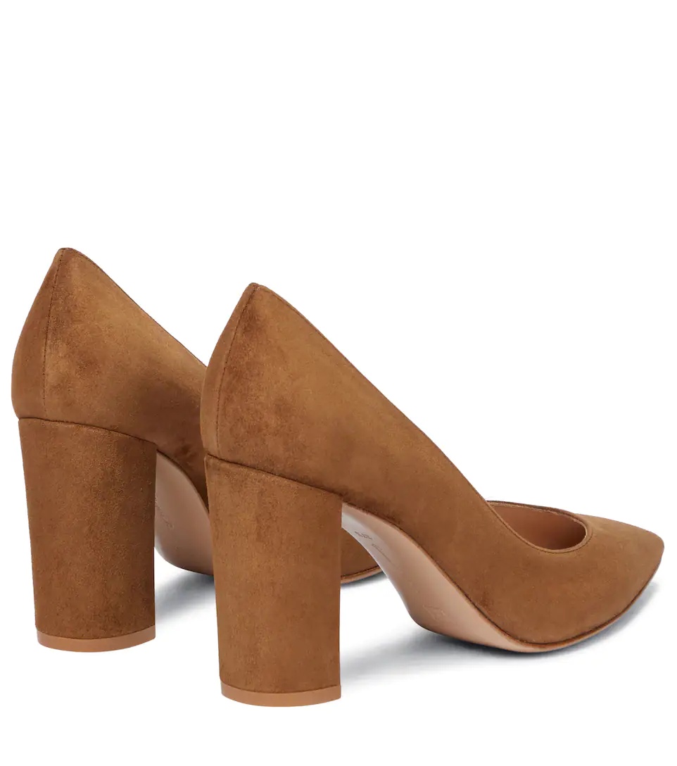 Piper 85 suede pumps - 3