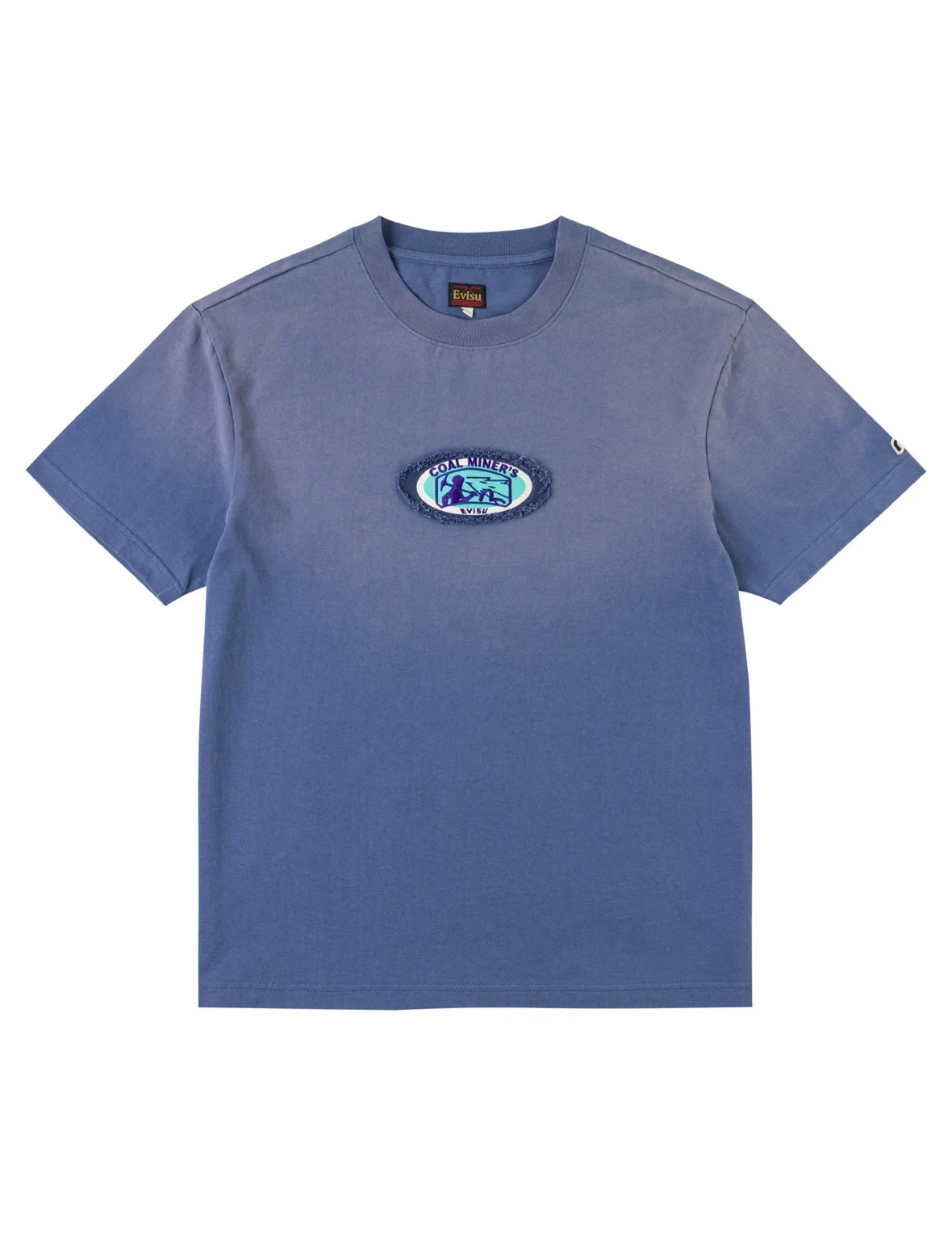 Washed Multi-process Miner Badge T-shirt - 1