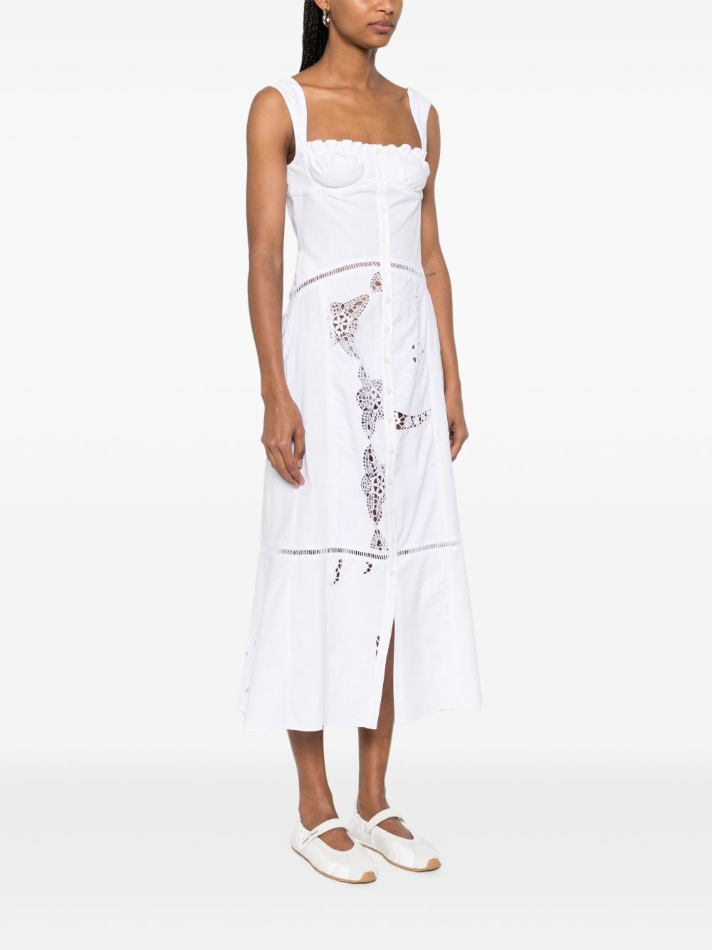 Regenerated midi dress - 3