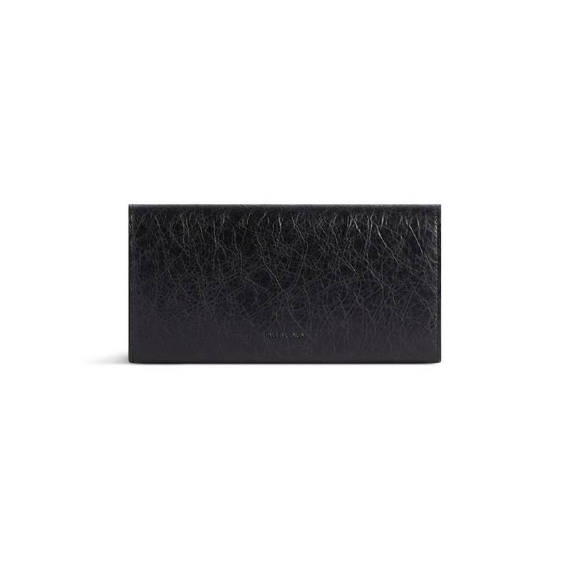BALENCIAGA Women's Le City Money Long Wallet  in Black outlook
