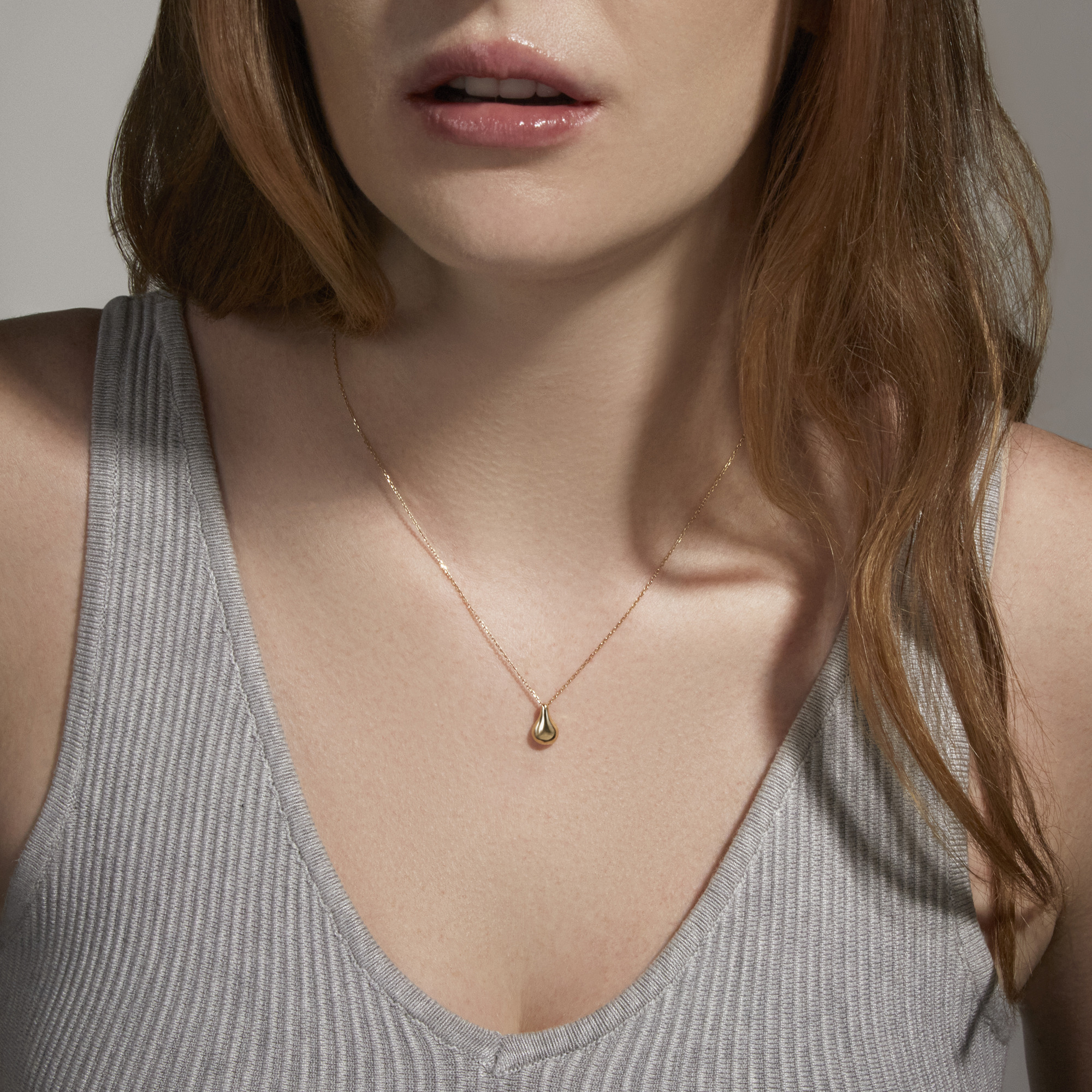 Gold Drop Necklace - 2