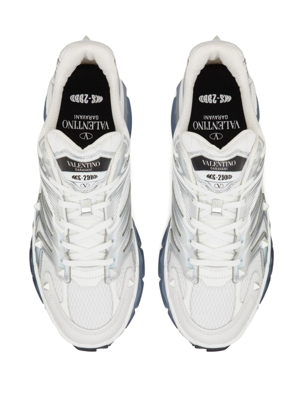 Rockstud low-top sneakers - 4
