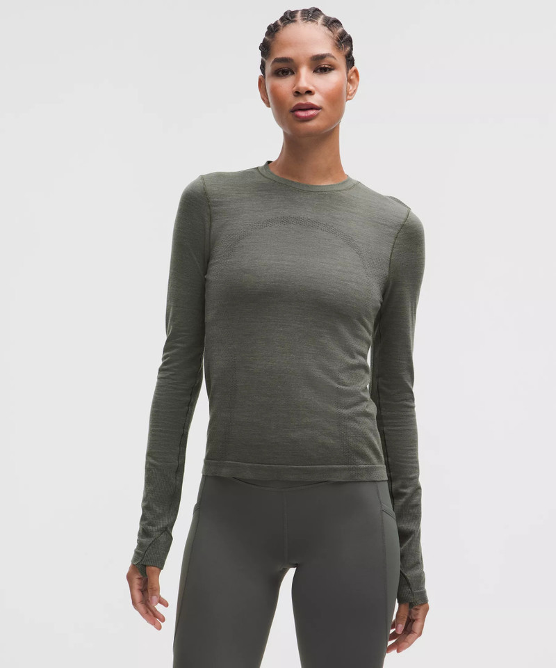 Swiftly Wool Long-Sleeve Shirt 1