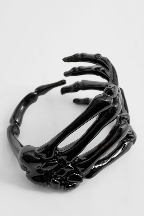 Raf simons men's black skeleton bracelet - 4