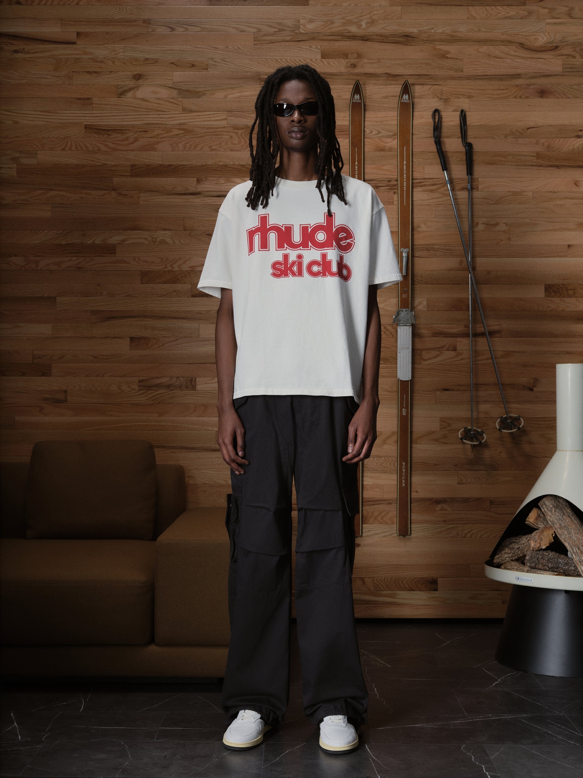 Rhude RHUDE SKI CLUB TEE | REVERSIBLE