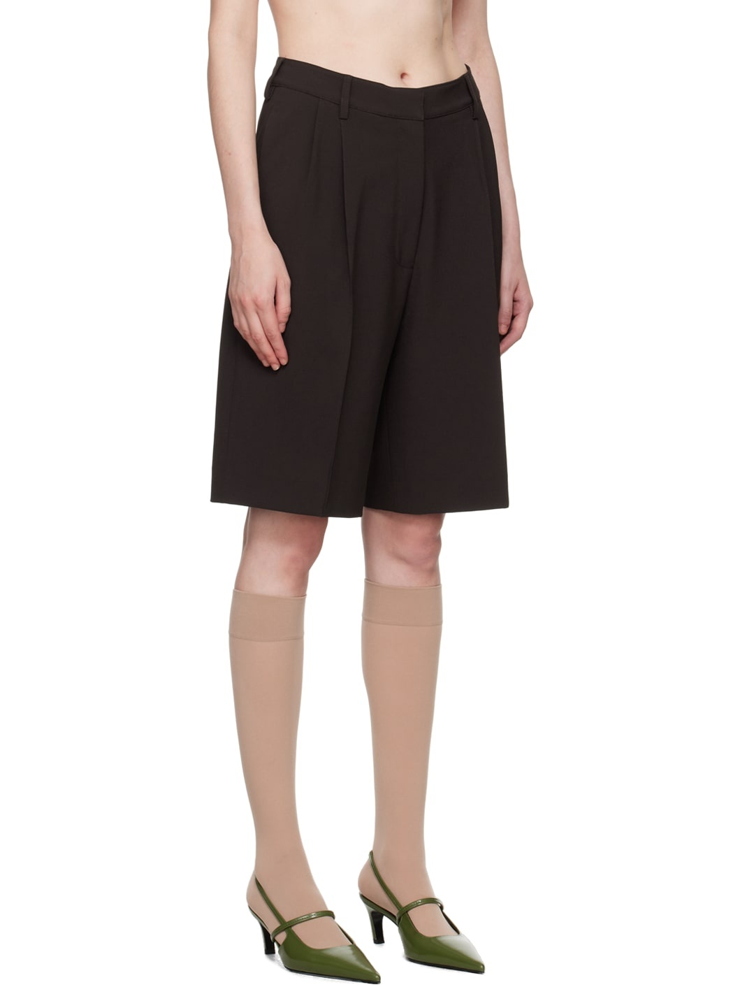 Brown Hugo Shorts - 2