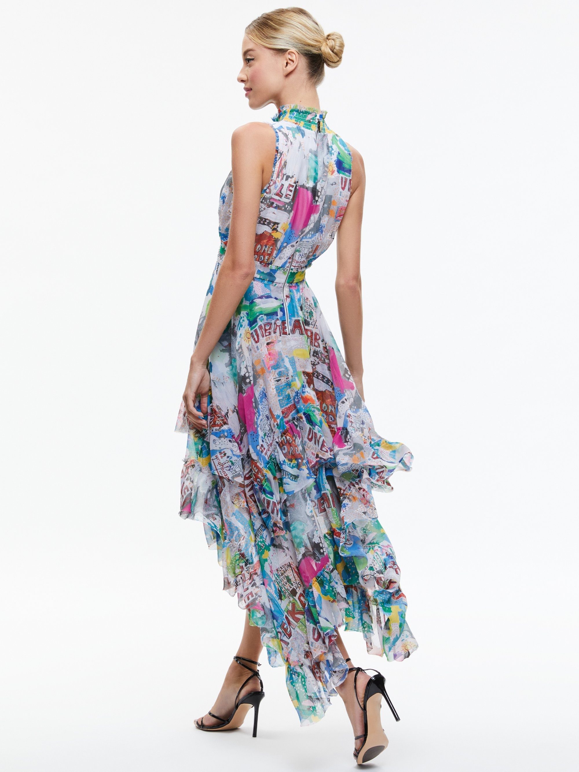 A+O X BASQUIAT EVELYN MAXI DRESS - 3