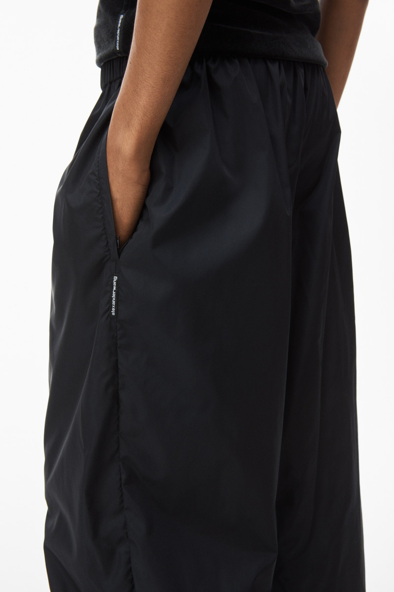 articulated track pant in crisp nylon 4