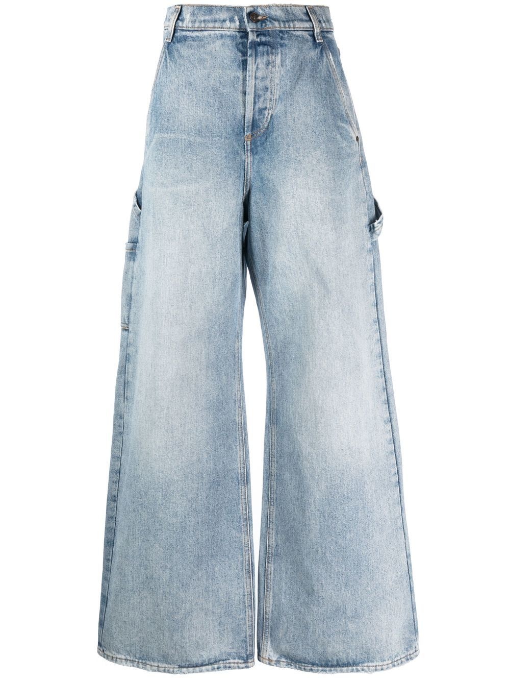 1996 D-Sire 0emag straight-leg jeans - 1