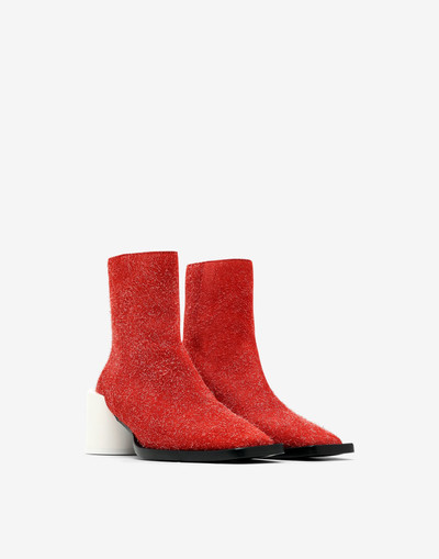 MM6 Maison Margiela 6-heel square ankle boots outlook