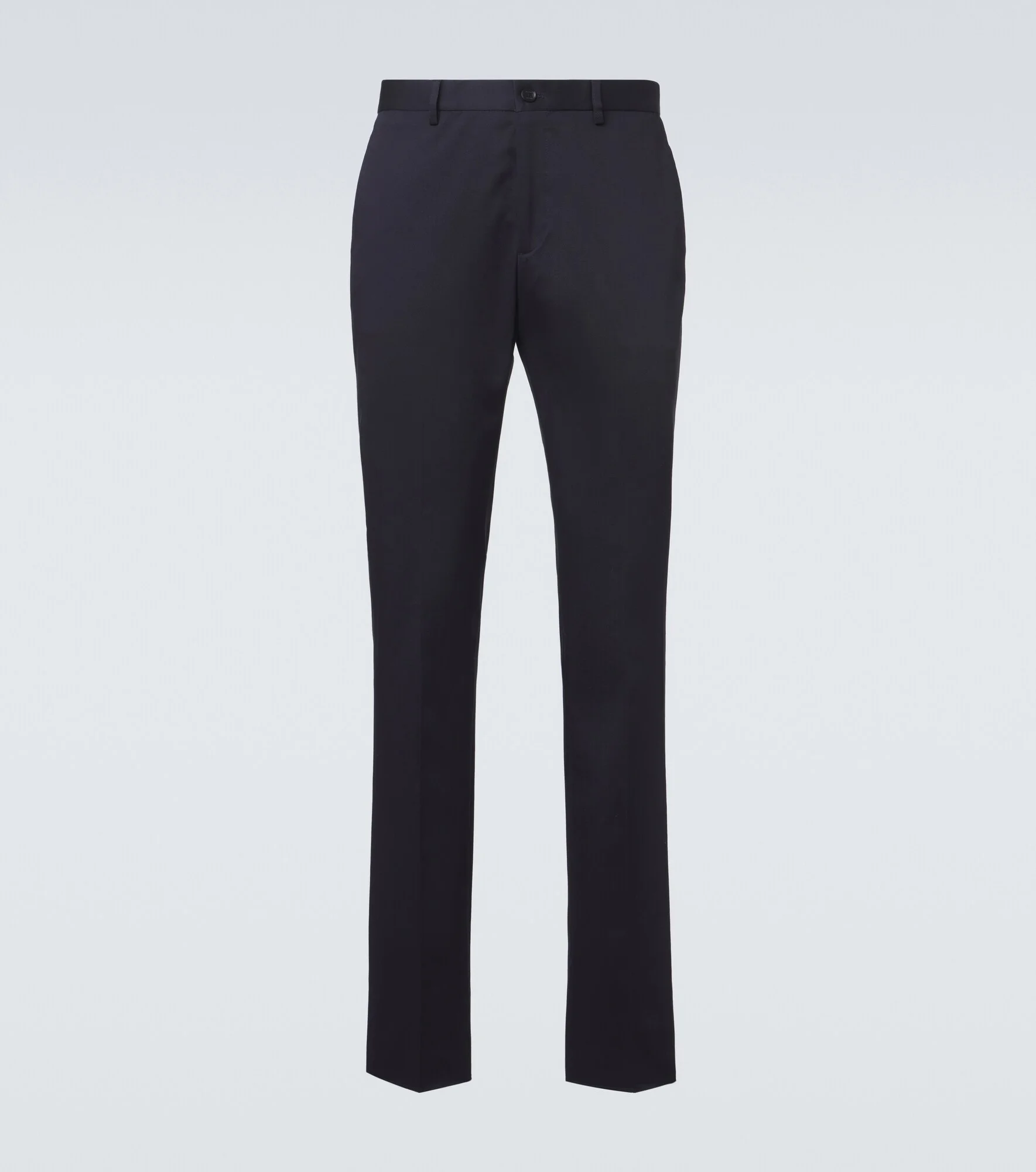 Cotton-blend slim pants - 1