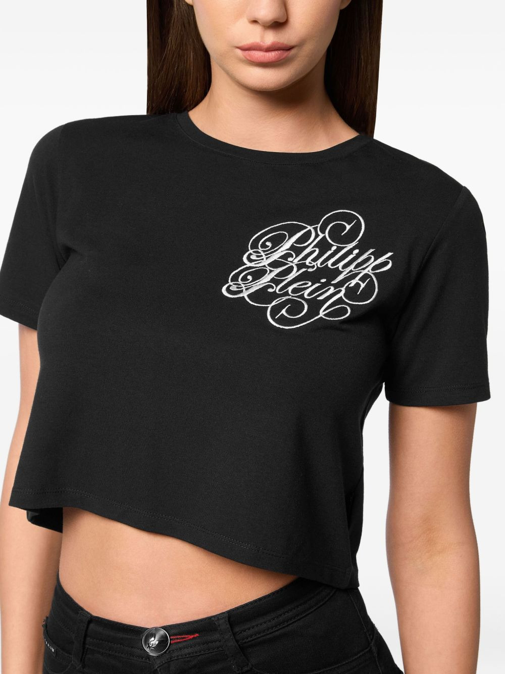 embroidered short-sleeve t-shirt - 4