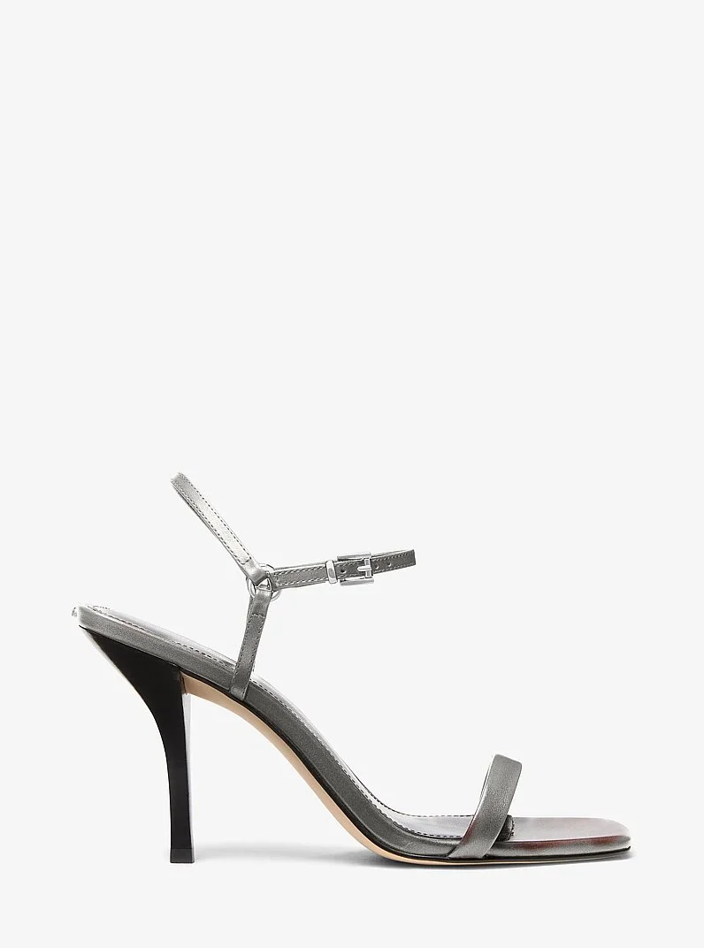 Selina Burnished Leather Sandal - 1