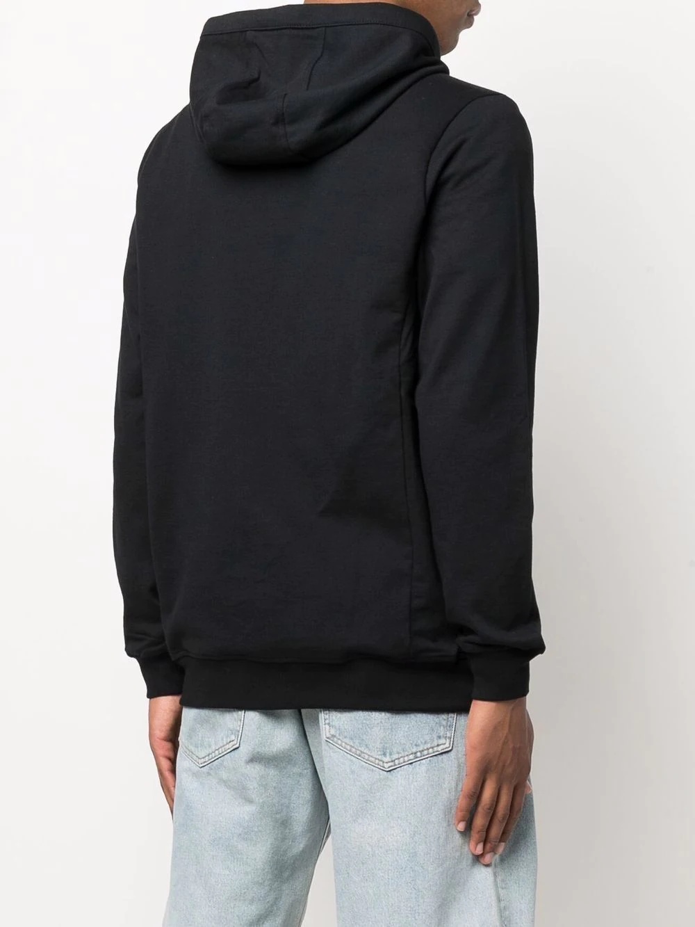 zip-up organic cotton hoodie - 4