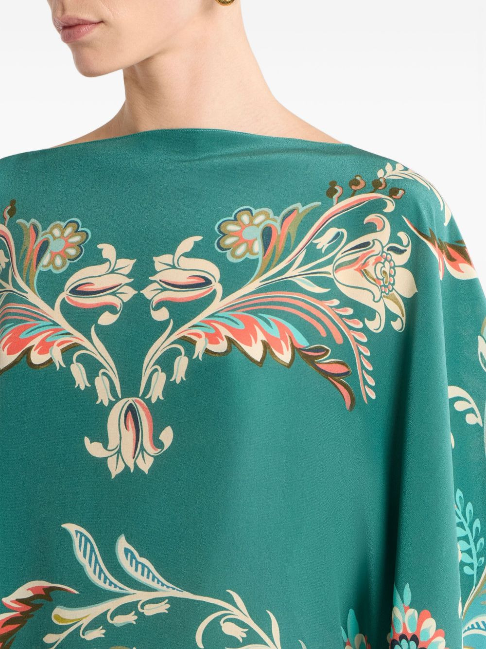 daffodil-motif asymmetric top - 4